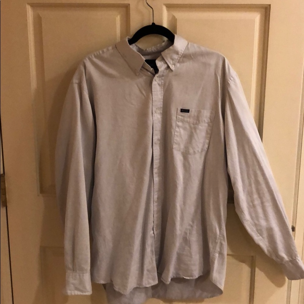 Faconnable XL Dress Shirt - Light Grey